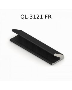 Q-lon 3121 FR zelfklevend, doos 25 meter, zwart