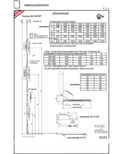 Technische tekening 962S 1