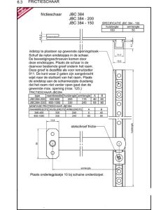 Technische tekening voor 96MP/962S/4