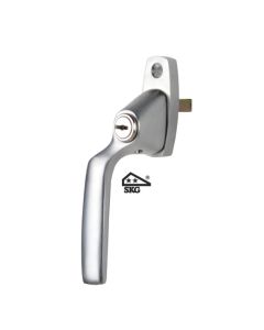 AH 804 serie, verkropt links, afsluitbaar, SKG**, chroom mat