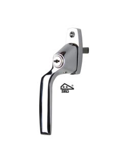 AH 804 serie, verkropt links, afsluitbaar, SKG**, chroom glans