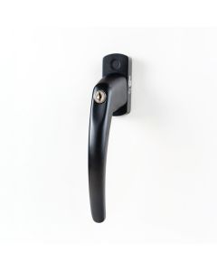 Hako 07B raamkruk recht, afsluitbaar SKG**, krukstift 7x32mm