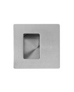 JNF schuifdeurkom, vierkant, 70 x 70 mm, RVS 