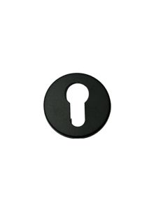 Reguitti T01BY-NR cilinderrozet, rond, mat zwart
