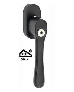 Bonomi XSD221 serie, recht, afsluitbaar, SKG**, zwart